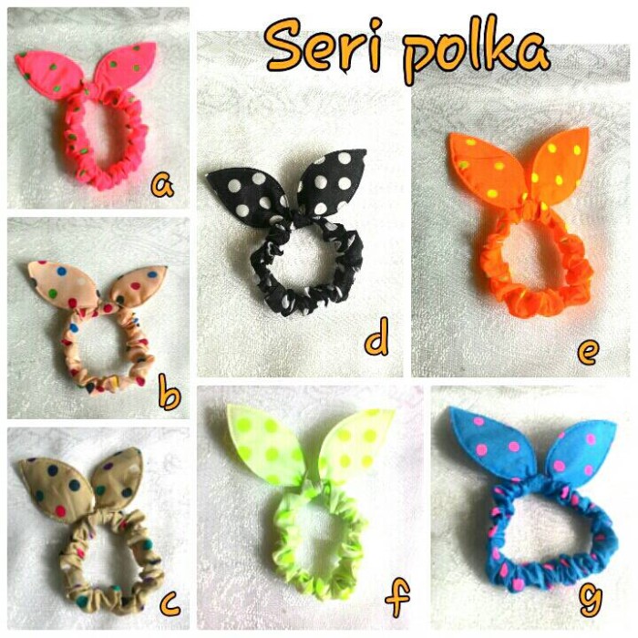 IKAT RAMBUT KELINCI / KUNCIR KELINCI / GELANG KELINCI