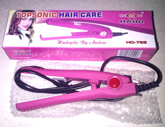 (_LARIS_) Catok Mini Haidi Pelurus rambut