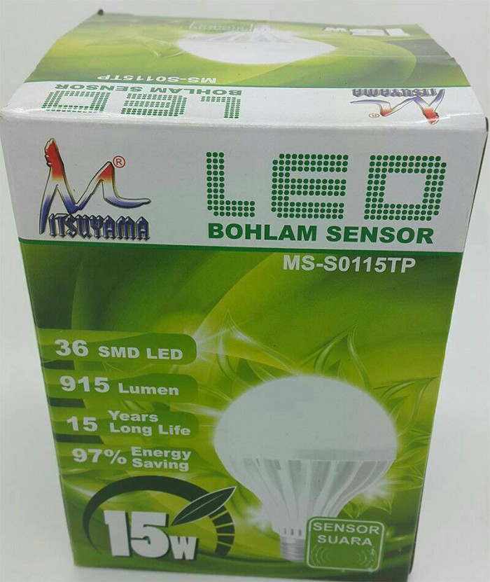 lampu sensor tepuk tangan lampu led lampu ac sensor suara