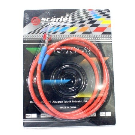 jual selang rem disc sct 120cm orange wiramotor jual selang rem disc sct 120cm orange wiramotor