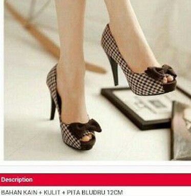 Sepatu Jinjit Wanita Remaja 2