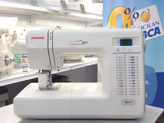 jual mesin jahit janome 8077 multifungsi portable digital jual mesin jahit janome 8077 multifungsi portable digital