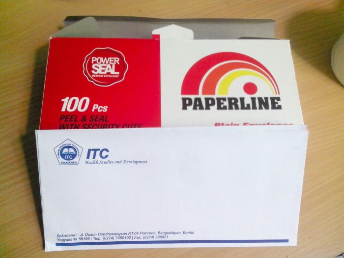 Jual Amplop 11 x 23 cm + Cetak Kab. Pekalongan Dina