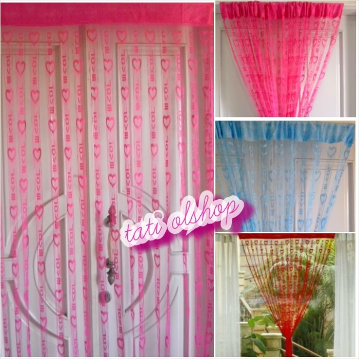 Warna Pink Fanta Mawar88shop; Page - 2. TIRAI BENANG MOTIF LOVE .