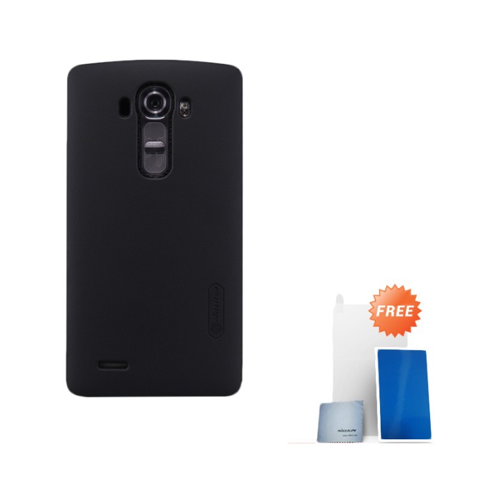 Nillkin Super Frosted Shield BLACK LG G4 + Screenguard