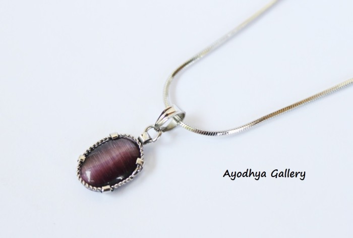 jual kalung liontin batu akik wanita titanium batu mata kucing ungu ayodhya perhiasan jual kalung liontin batu akik wanita titanium batu mata kucing ungu ayodhya perhiasan