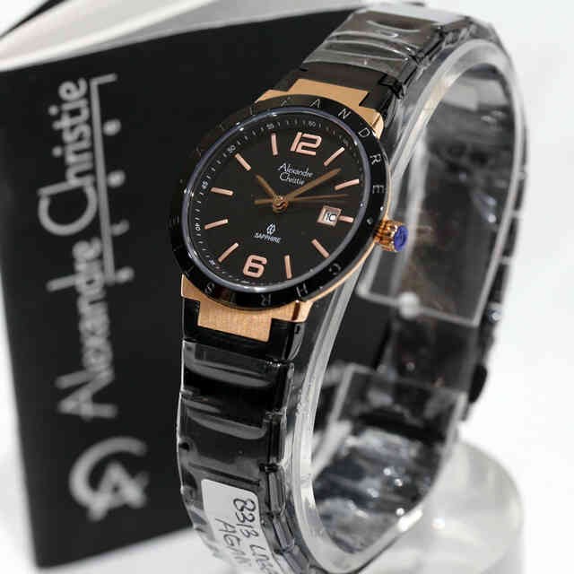 jual alexandre christie ac 8313 rosegold black jual alexandre christie ac 8313 rosegold black