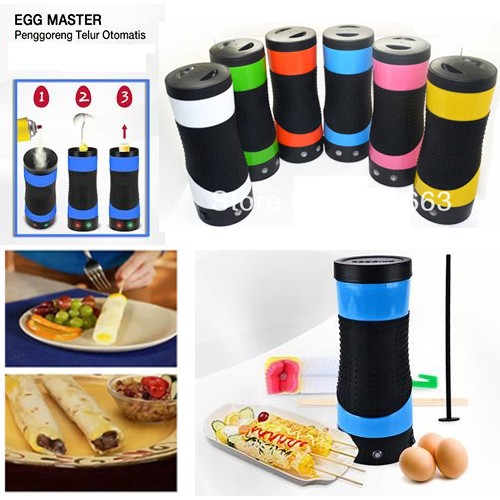Egg Master as seen tv : Alat / Mesin Pembuat Sosis Telor Dadar Gulung