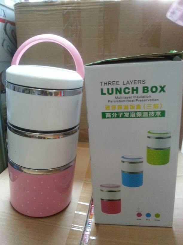 Jual Vavinci Lunch Box 3 Layers Rantang 3 Susun Merk jual vavinci lunch box 3 layers rantang 3 susun merk