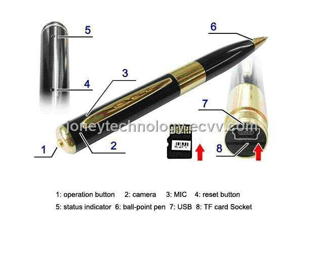 Jual Kamera Pengintai Mini Pulpen Pena Pen jual kamera pengintai mini pulpen pena pen