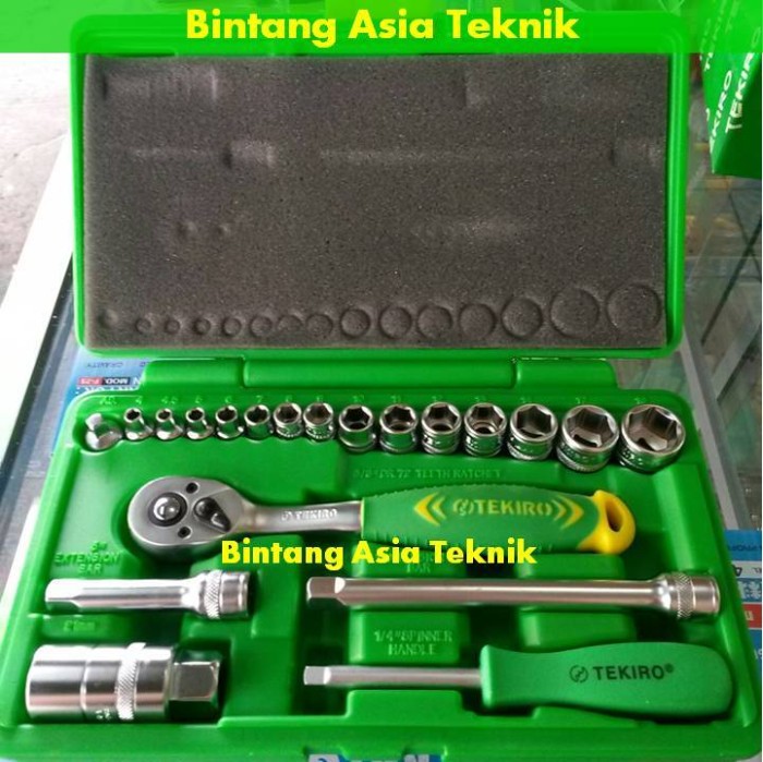 jual kunci sok sock socket set 21 pcs tekiro bintang jual kunci sok sock socket set 21 pcs tekiro bintang