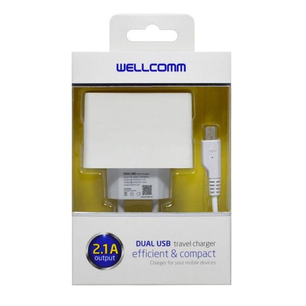 jual travel charger dual usb 2 1a output wellcomm eben haezer net jual travel charger dual usb 2 1a output wellcomm eben haezer net