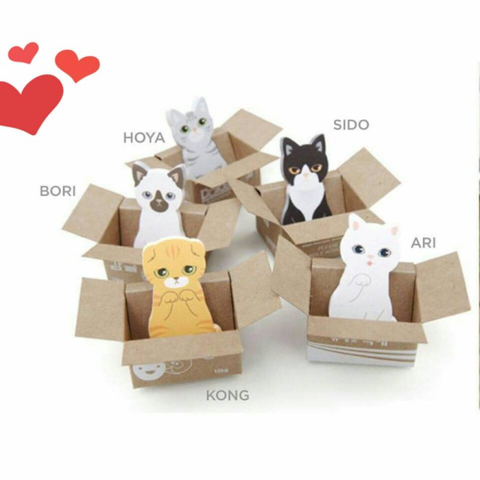 jual sticker pembatas penanda halaman buku gambar kucing jual sticker pembatas penanda halaman buku gambar kucing