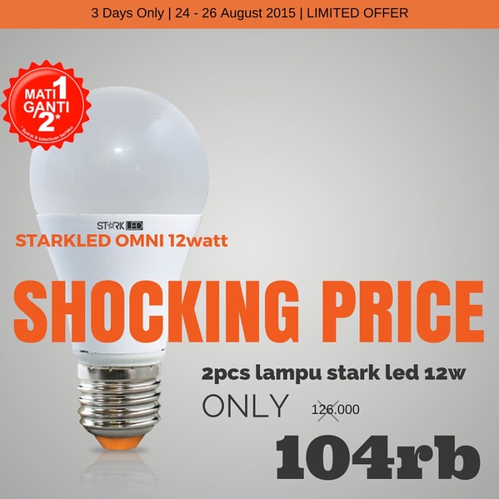 Series 5 Watt Buy 1 Get 1. Toko Online Stark LED Harga .
