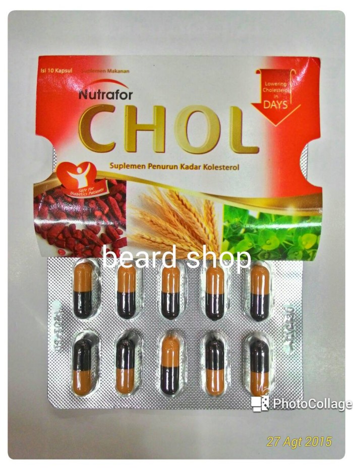 jual nutrafor chol herbal penurun kolesterol beard shop jual nutrafor chol herbal penurun kolesterol beard shop