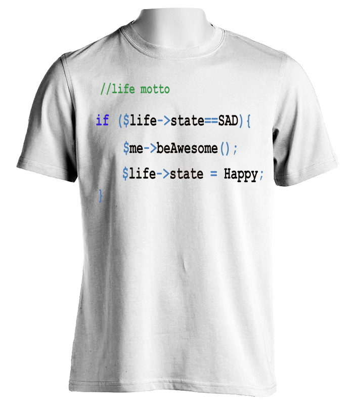 Jual Kaos Programmer Quote Putih Oenz jual kaos programmer quote putih oenz