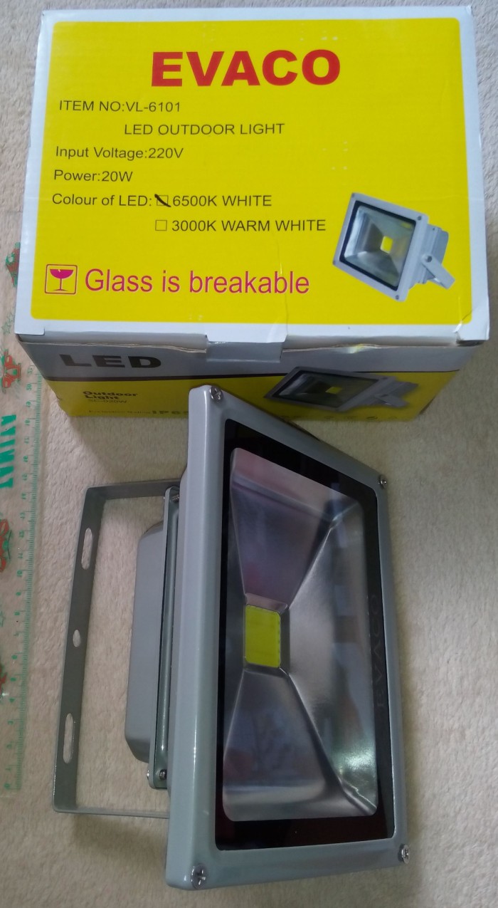 Jual Lampu Sorot Led 20w Evaco Dahlia Electric Sda Tokopedia Lampu Sorot Led 20w Evaco