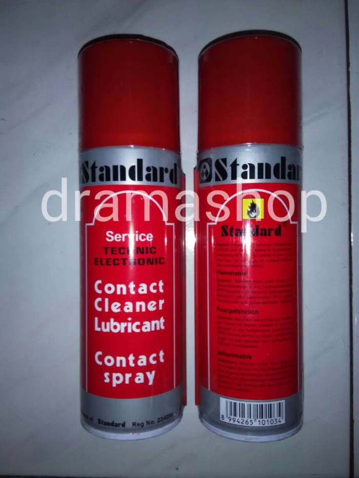 jual standard contact cleaner contact spray lubricant jual standard contact cleaner contact spray lubricant