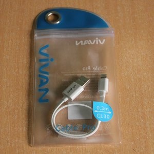 Kabel Vivan Pro ORiginal CL 30 Sync & Charge For IPhone 5/5S/5C