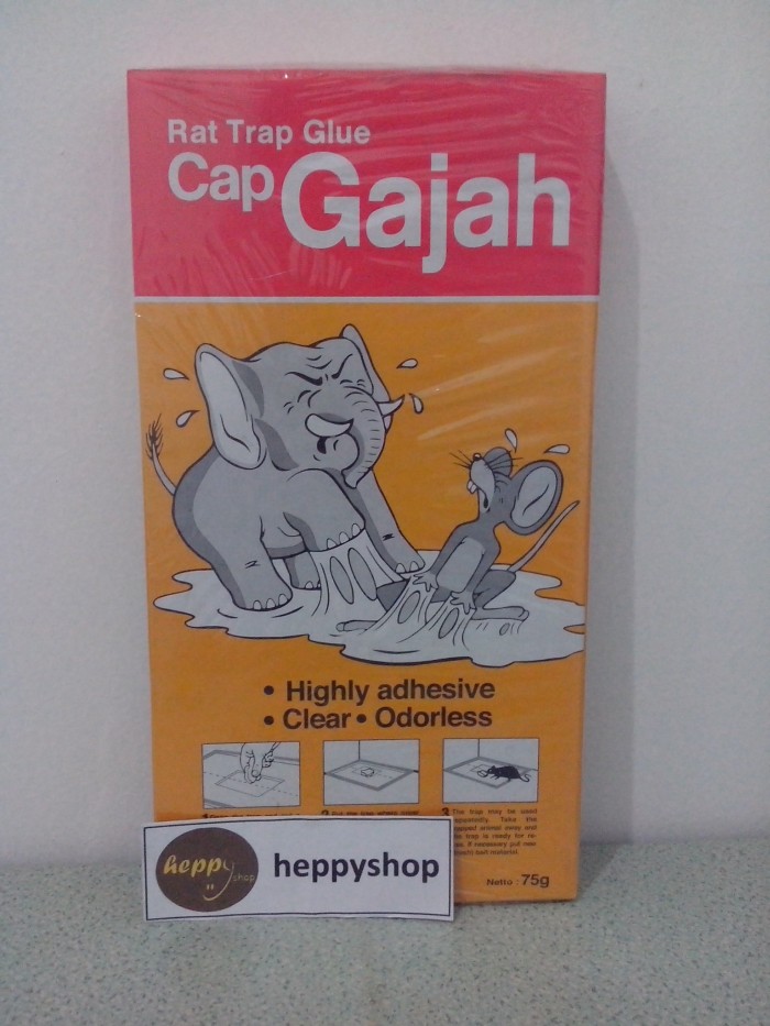 Jual Lem Perangkap Tikus Cap Gajah - Jakarta Pusat
