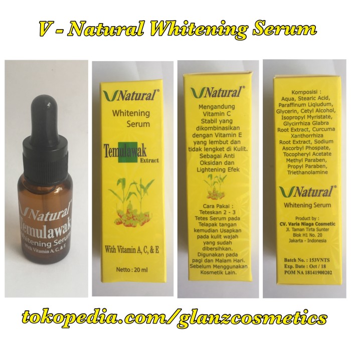 jual serum temulawak vit c whitening glanz cosmetics jual serum temulawak vit c whitening glanz cosmetics
