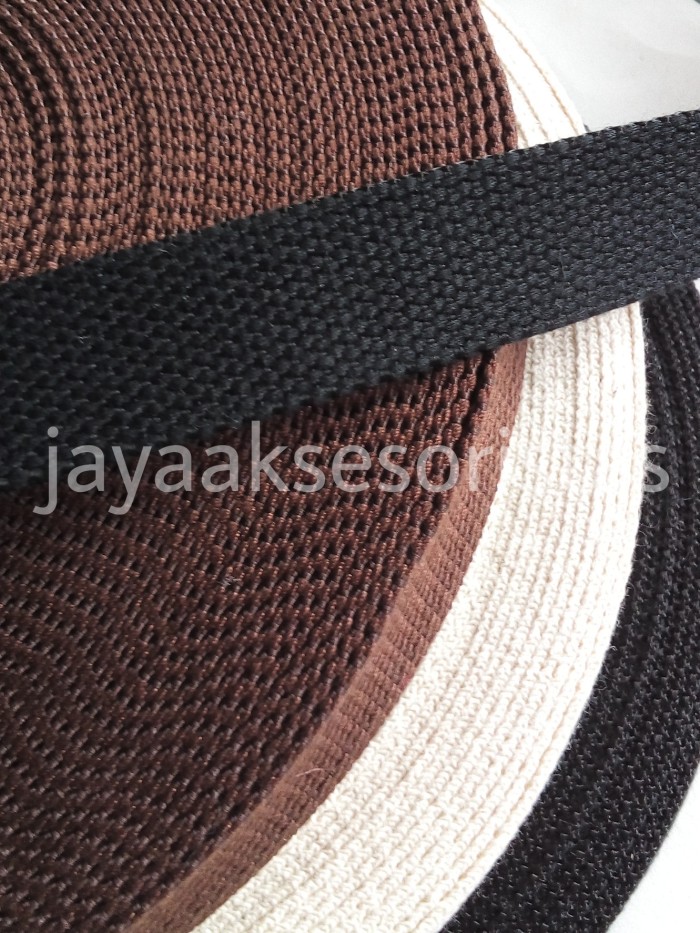 jual menjual tali webbing bisban katun 2 5 cm murah jual menjual tali webbing bisban katun 2 5 cm murah