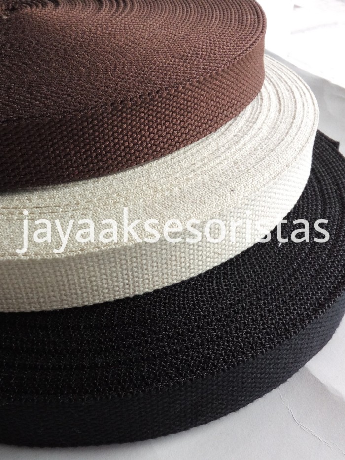 jual menjual tali webbing bisban katun 2 5 cm murah jual menjual tali webbing bisban katun 2 5 cm murah
