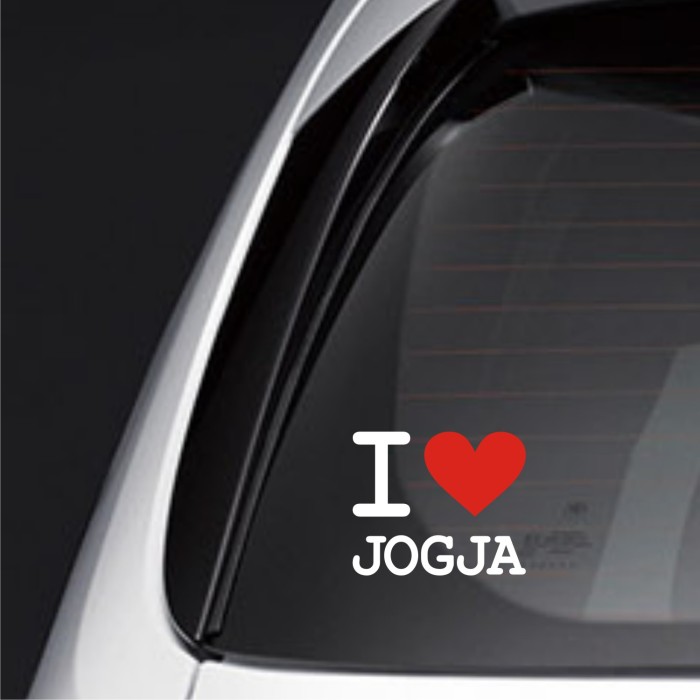 Jual Sticker Mobil Jdm Love Jogja Usc210 Xenia Juke Mobilio Avanza