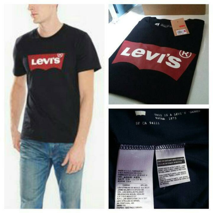 kaos levis original