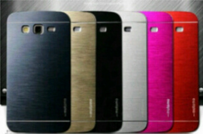 Hardcase Samsung Galaxy V/G313 Motomo Metal Case Aluminium / Softcase