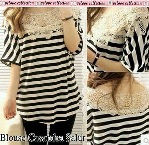 OTIN FASHION BAJU MUSLIM WANITA CASANDRA SALUR. Rp 31.500. Rp 67.000. Jakarta Utara. Lihat Detil · blouse salur casandra fit L . GD