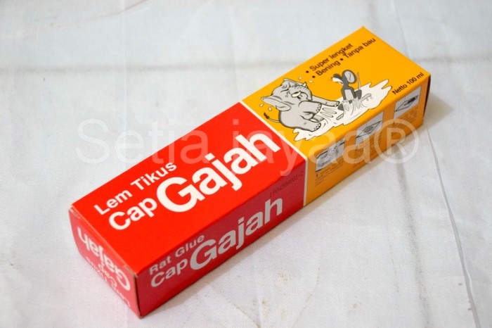 Lem tikus / Lim tikus / lem tikus Cap Gajah TUBE 100ml