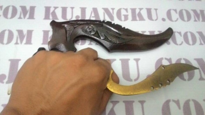 jual kujang kuningan kecil kujangku jual kujang kuningan kecil kujangku
