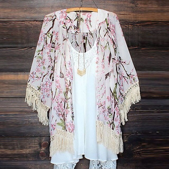 jual vintage flower floral kimono cardigan cardi pink jual vintage flower floral kimono cardigan cardi pink