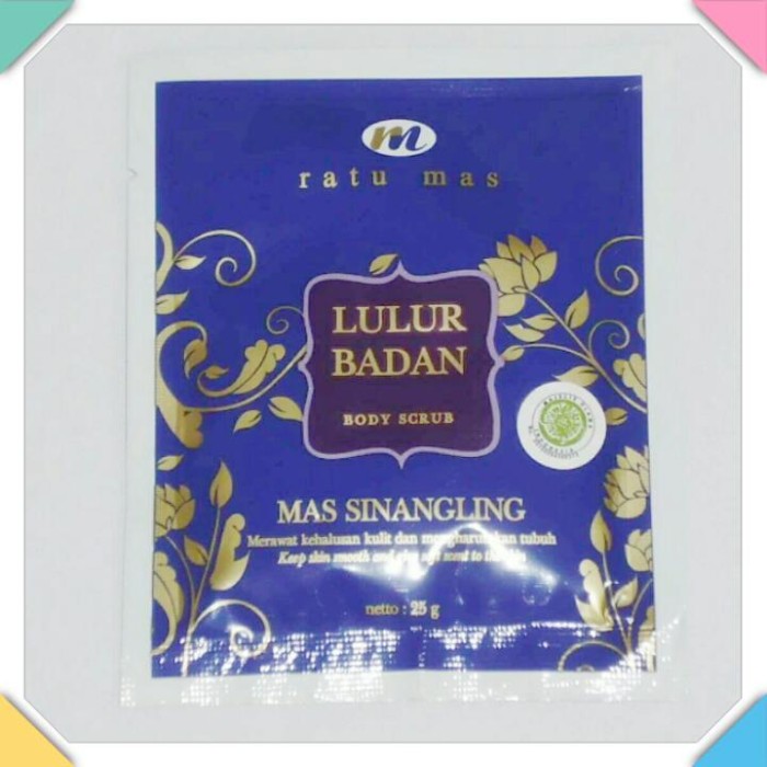 Lulur Badan Mas Sinangling Mustika Ratu (Bubuk)