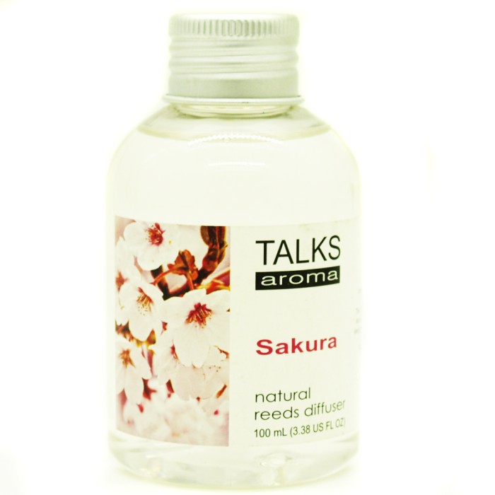 Aromatalks Reed Diffuser Refill 100ml -AR-22- Aroma Sakura