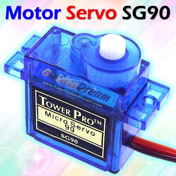 Foto Produk Motor Servo SG90 Tower Pro Micro 9g Mini include Accessories dari Golden Dream