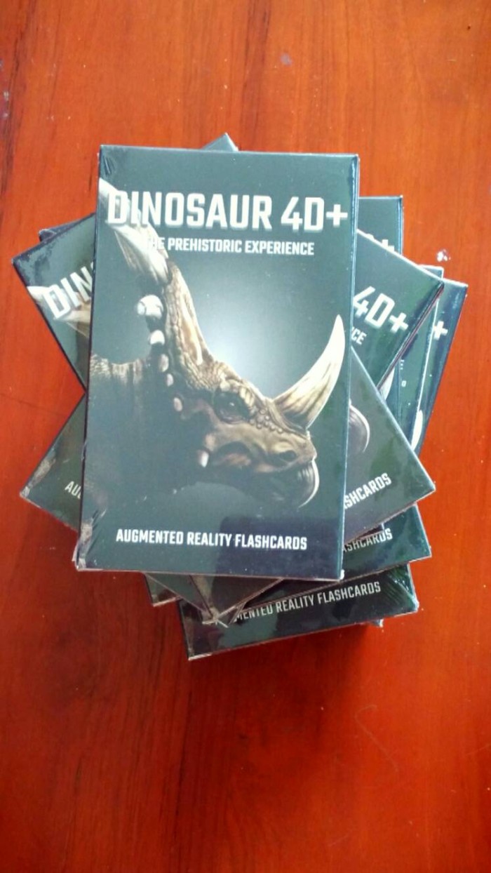 DINOSAUR 4D / OCTAGON STUDIO/ FLASH CARD / AUGMENTED REALITY