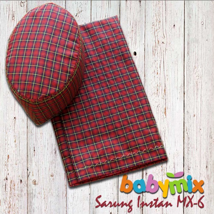 Sarung Instan Anak Babymix - Sarung Anak - Sarung Praktis Balita