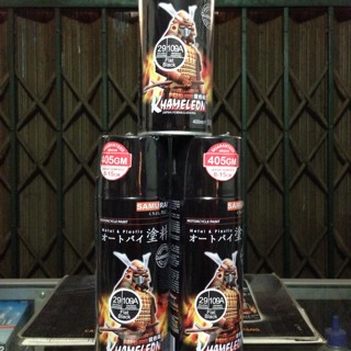 Samurai paint/black flat doff 109A-cat semprot aerosol