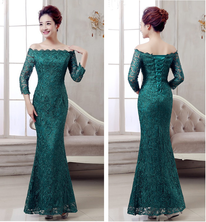 Baju Pengantin Gaun Pengantin Wedding Gown Wedding Dress 1601002 - Hijau