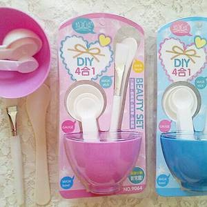 Ecer Peracik Masker Kuas Mangkok 4 In1 Untuk Meracik Masker