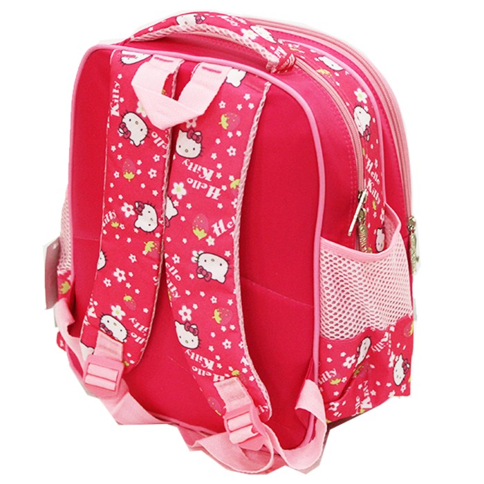 Onlan Hello Kitty Travel Bag Dua Kantung New Arrival Pink Daftar Source · Tas Ransel Hello Kitty 5D Timbul Hologram Ukuran TK ada 2 Kantung Pink