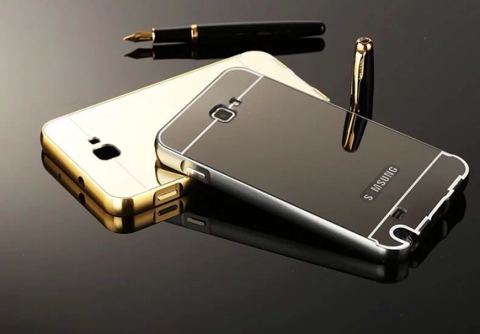 Samsung Galaxy Note 1 N7000 i9220 Bumper Mirror Cover Hard Back Case