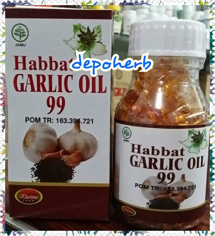 HABBAT GARLIC OIL 99 KHARISMA 200