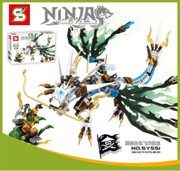 Jual Lego Kw Ninjago Thunder Lightening Flying Pirate