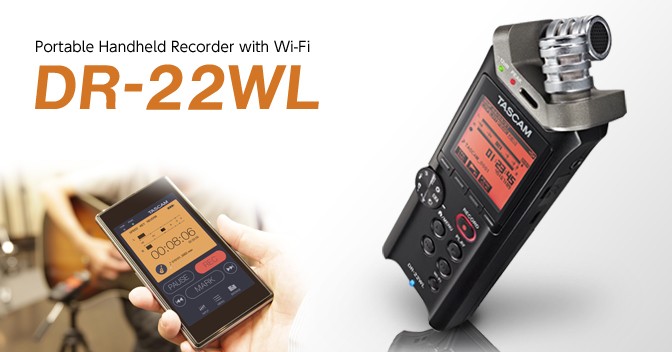 Jual Tascam Dr 22wl Portable Handheld Recorder With Wifi Jakarta Barat Eccle Store Tokopedia