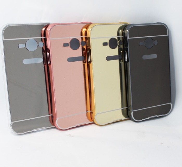 Samsung Galaxy V G313 V Plus Aluminium Bumper Mirror Hard Casing Case