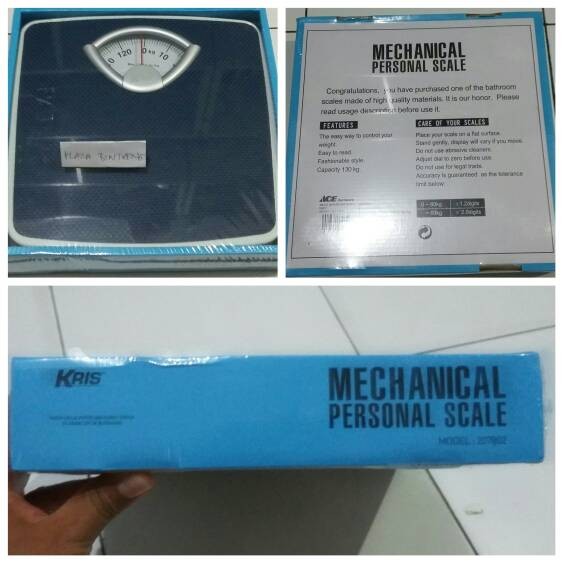 jual timbangan original kris ace hardware baru segel jual timbangan original kris ace hardware baru segel