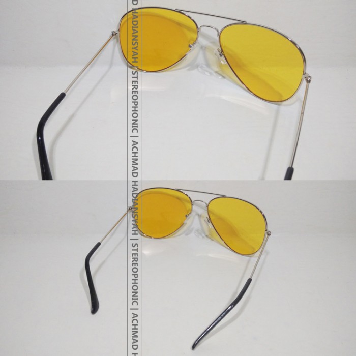 ... Kacamata Malam Kacamata Anti Silau Night View Glasses Kuning